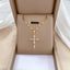 Simple Style Cross Stainless Steel Copper Inlay Zircon Pendant Necklace
