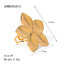 1 Pair Simple Style Classic Style Solid Color Plating 304 Stainless Steel 18K Gold Plated Earrings