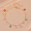 Fashion Leaf Eye Flower Rhinestone Star Daisy Unisex Bracelet Anklet