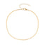 Simple Geometric Alloy Plated Beach Anklet