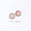 1 Pair Simple Style Food & Letter Wood Print Women's Stud Earrings