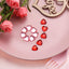 Acrylic Heart Shape Beads for DIY Crafts and Accessories