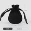 Simple Velvet Jewelry Drawstring Pouch with Logo Option