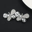 Women's Butterfly Pearl Rhinestone Hair Clip