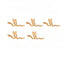 Women's Modern Snake Alloy Hair Accessories Set