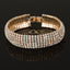 Fashion Geometric Crystal Rhinestone Women's Bangle Bracelet