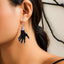 1 Pair Halloween Witch Ghost Pumpkin Acrylic Drop Earrings