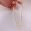 Elegant Baroque Freshwater Pearl Gold Plated Pendant Necklace