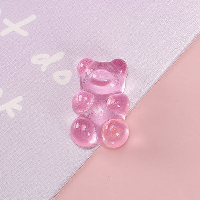 Cute Bear Resin DIY Jewelry and Phone Case Accessories