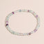 Fashion Geometric Agate Natural Stone Beaded Friendship Bracelet