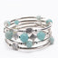 Fashion Multilayer Natural Stone Beaded Bracelet for Women