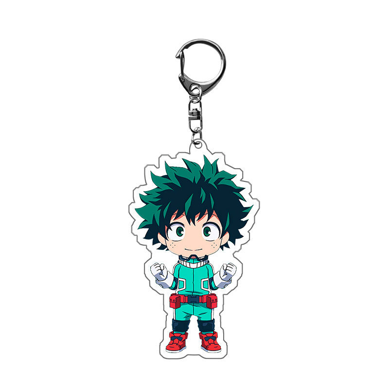 Acrylic Cartoon Character Keychain Pendant - My Hero Academia Collection