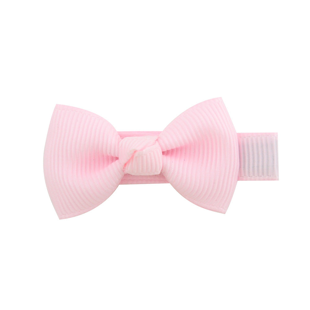 European American Kids' Jewelry Cute Bow Ribbon Hairpin Set - 20 Colors