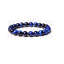 Ethnic Geometric Natural Stone 8mm Gemstone Beaded Bracelet Set