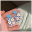 1 Pair Simple Style Flower Resin Stoving Varnish Women'S Earrings