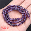 Natural Amethyst Abacus and Round Beads for DIY Jewelry Making Accessories