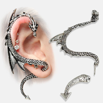 Fashion Dragon Alloy Plating Women's Ear Clips 1 Piece