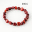 Simple Round Natural Stone Crystal Beaded Bracelet for Women