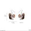 1 Pair Fashion Animal Arylic Women'S Drop Earrings