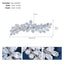 Elegant Zircon Leaf Rhinestone Hair Clip