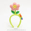 Women's Colorful Flower Yarn Hair Band - Creative Cartoon Headband for Girls