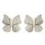 Retro Butterfly PU Leather Hair Clip - Handmade Luxury Hairpin and Baby Headwear