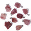 Strawberry Quartz Natural Stone Round Beads for DIY Jewelry Making Accessories