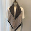 Women's Vintage Style Square Twill Silk Scarf