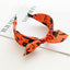 Sweet Pumpkin Skull Halloween Cross Knot Hair Band