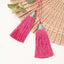 Simple Metal Fish Mouth Tassel Line Fashion Earrings