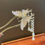 Chinoiserie Flower & Phoenix Lotus Tassel Hairpin for Hanfu