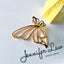 Fashion Butterfly Hollow Metal Hair Claw Clip