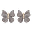 Retro Butterfly PU Leather Hair Clip - Handmade Luxury Hairpin and Baby Headwear