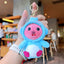 Cartoon Fruit Doll PVC Keychain Accessory