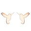 Fashion Rabbit Bat Bird Stainless Steel Plating Ear Studs 1 Pair