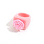 Cute Y2K Black and White Rose Resin Fashion Rings for Women