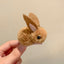 Cute Rabbit Plush Hair Clip for Girls