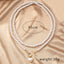 Elegant Vintage Heart Shape Pearl Pendant Necklace for Women