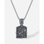 Hip-Hop Vintage Geometric Stainless Steel Men's Pendant Necklace