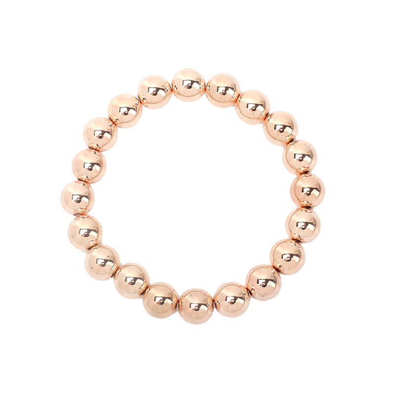 IG Style Minimalist Gold Beaded Layered Unisex Bracelets