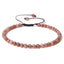 Natural Stone Beaded Bracelet with 4mm Agate Gemstone Beads