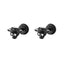 Fashion Skull Stainless Steel Hat Stud Earrings