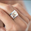 Fashion Rotating Heart Alloy Women's Ring