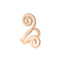 Simple Style Cartoon Character Alloy Plated Women's Ear Clips - Fashion Acupressure Non-Pierced Earrings