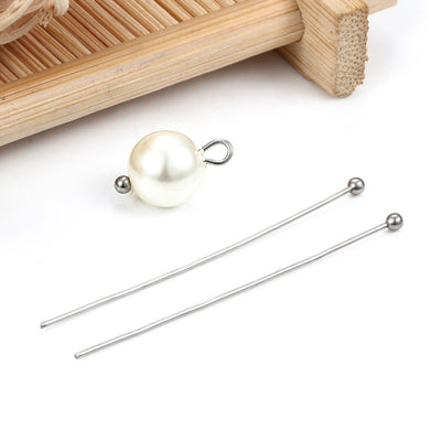 100 PCS Stainless Steel Tylostyle Jewelry Making Kit