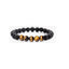 Ethnic Geometric Natural Stone 8mm Gemstone Beaded Bracelet Set