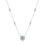 S925 Silver Moissanite Star Pendant Necklace - Fashion Short Chain Jewelry Gift