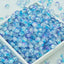 6mm Crackle Glass Beads for DIY Jewelry Making - Bracelet & Necklace Supplies