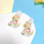 Sweet Cat Acrylic Epoxy Women's Earrings