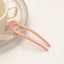 U-Shape Resin Hairpin - Candy-Colored Korean Style Hair Accessory